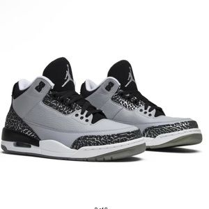 Jordan grey 3’s